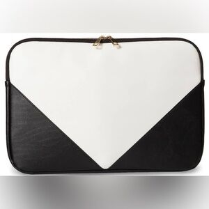 Who What Wear Black and White MOD laptop Cover